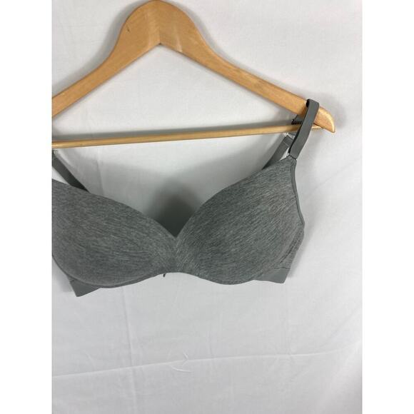 LIVELY All-Day Wireless Push Up Bra Grey Size 38C - Picture 3 of 5